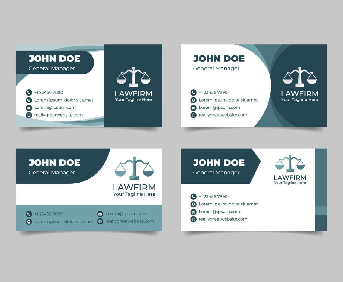 Law Firm Business Card Letterhead Template Word Publisher Free Word