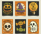 Spooky Cute Hand Drawn Halloween Cards