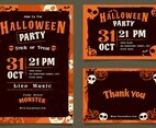 Come And Join Our Halloween Party Invitation