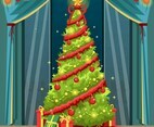 Decorate The Christmas Tree Illustration