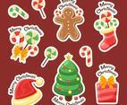 Adoreable Christmas Items Sticker