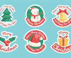Christmas Greetings Sticker Collection