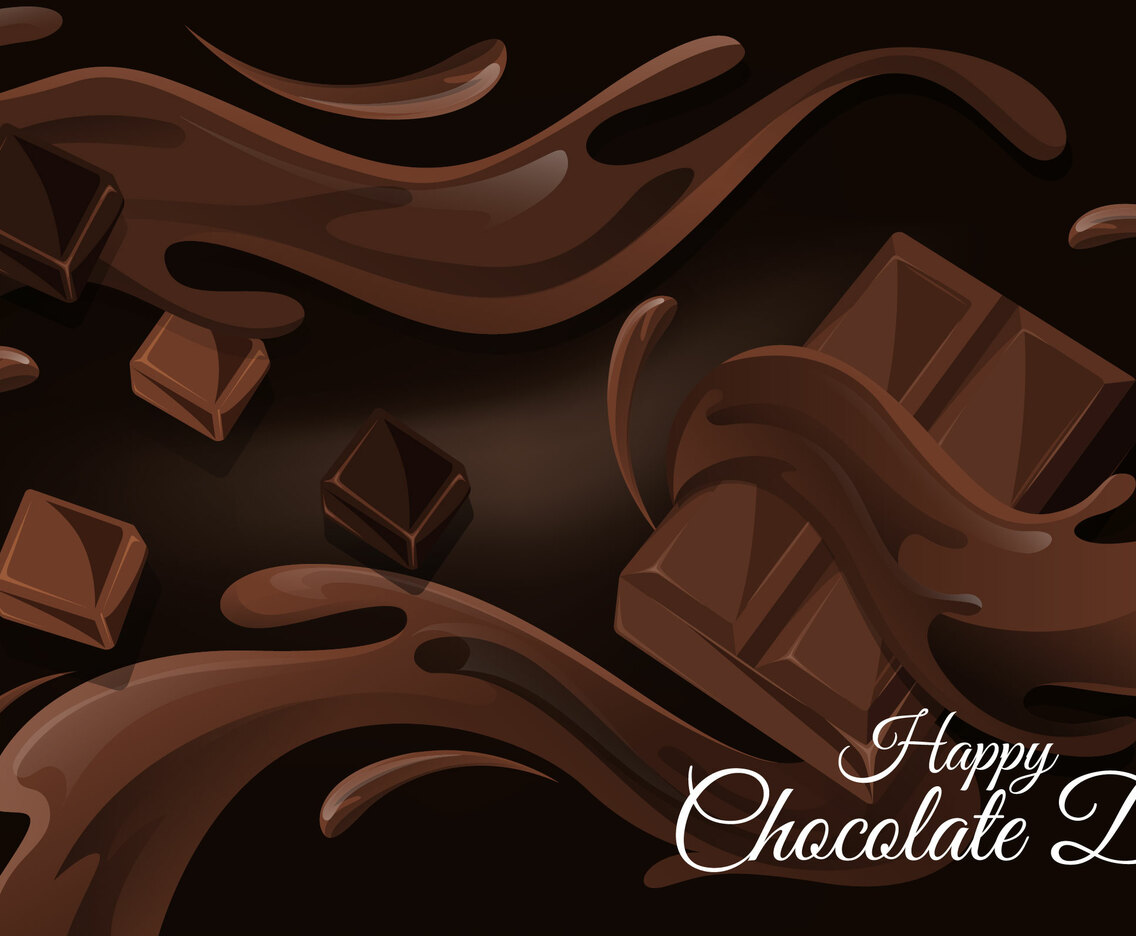 Splash of Chocolate to Celebrate Chocolate Day