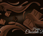 Splash of Chocolate to Celebrate Chocolate Day