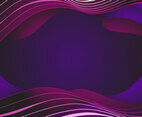 Magenta and Purple Gradient with Subtle Neon Wave
