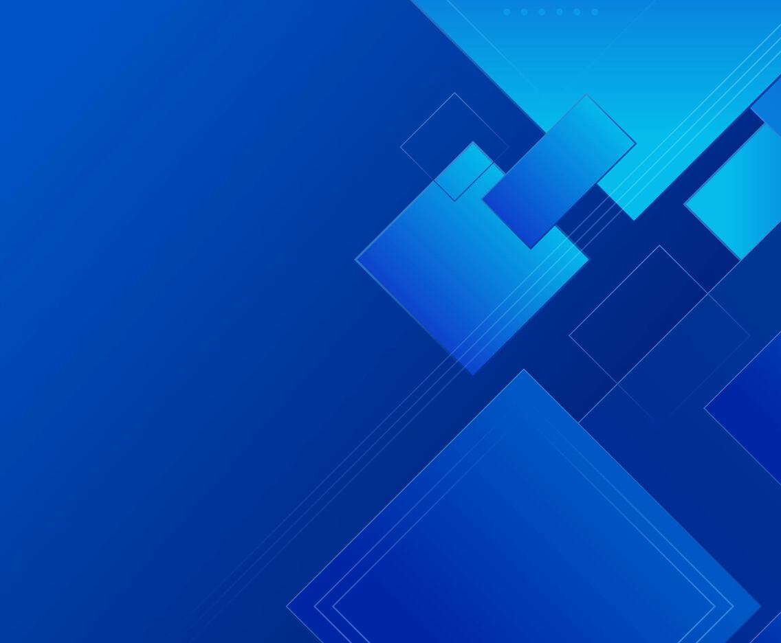 Modern Blue Background With Geometric Squares