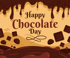 Delicious Melting Chocolate in Chocolate Day