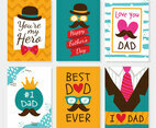 Set of Father's Day Greetings