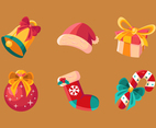 Detail Icons Pack of Christmas Items