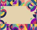 Minimalist Colorful Geometric Background