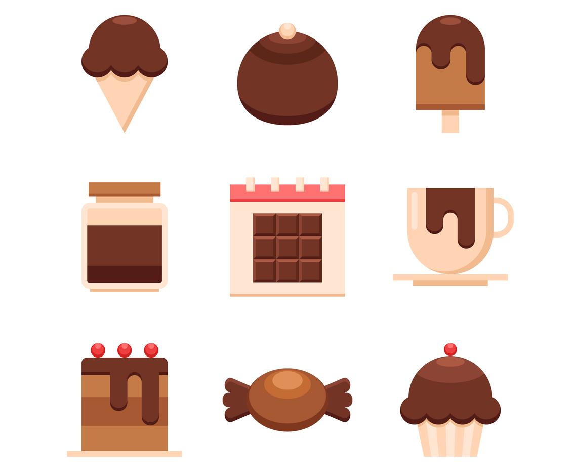 Chocolate Icon Set