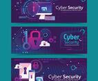 Futuristic Cyber Security Day Web Banner