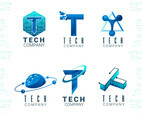 Hi-Tech Logo Set
