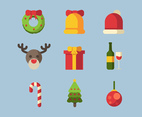 Minimalist Christmas Icon Set