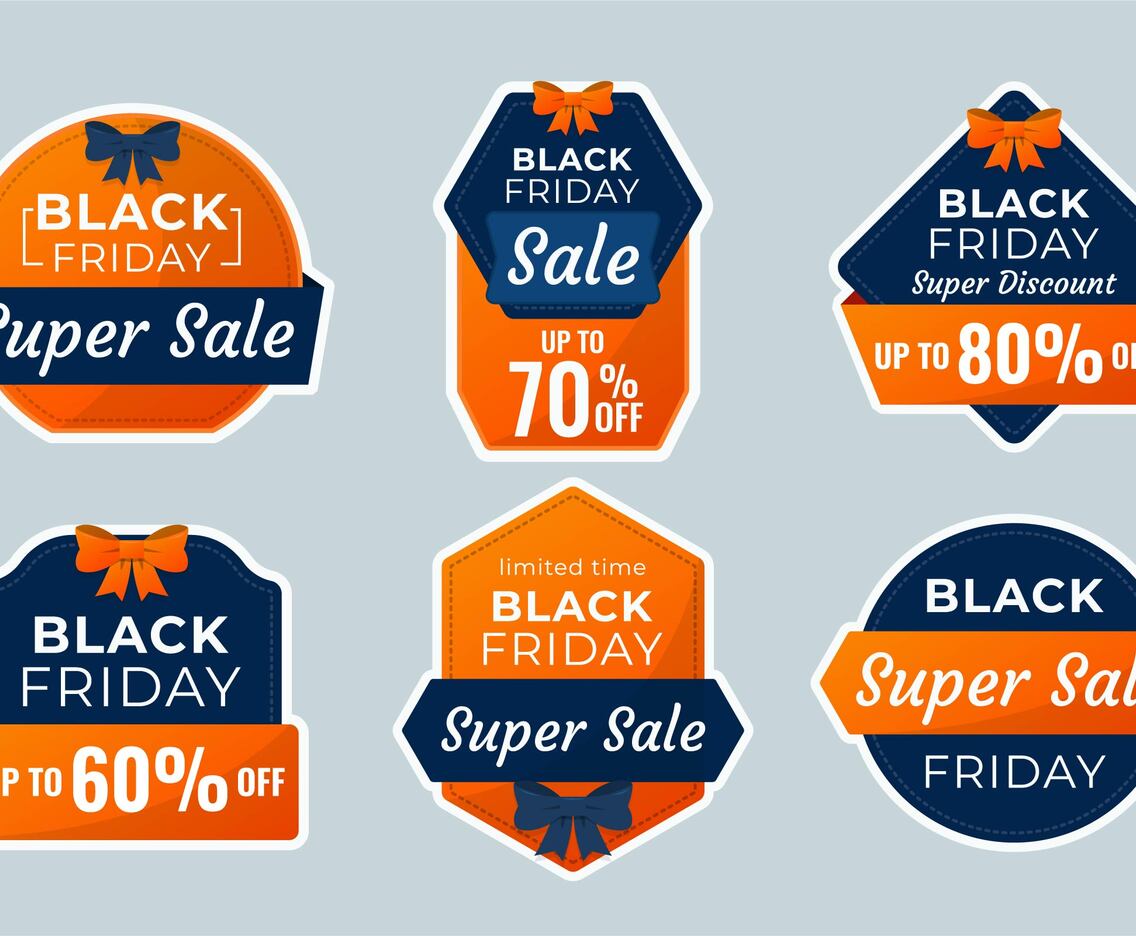 Black Friday Sale Label Collections