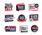 Black Friday Sale Labels