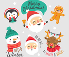 Cute Santa and Friends Collection