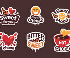 Chocolate Day Love Sticker