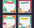 Christmas Card Collections with Text Line
