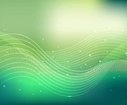Abstract Green Spectrum Background