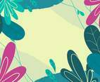 Abstract Decoration Floral Background