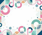 Geometric Design with Pastel Colors