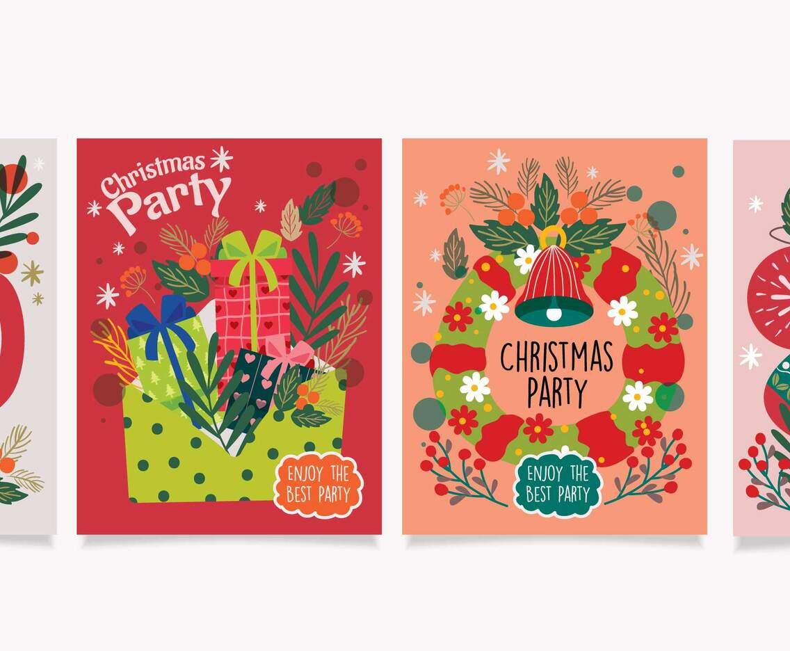 Christmas Card with Super Cute Style