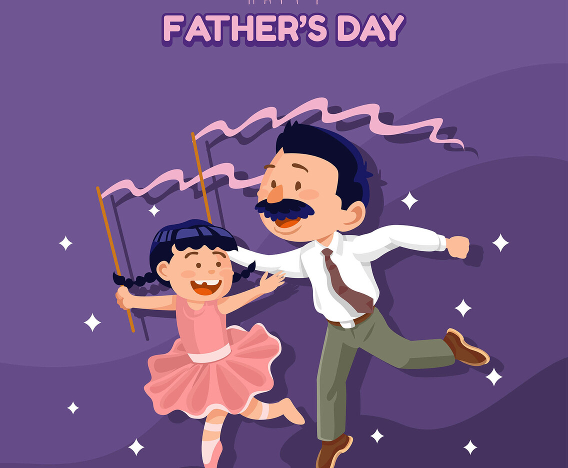 Happy Father's Day Ballet Concept