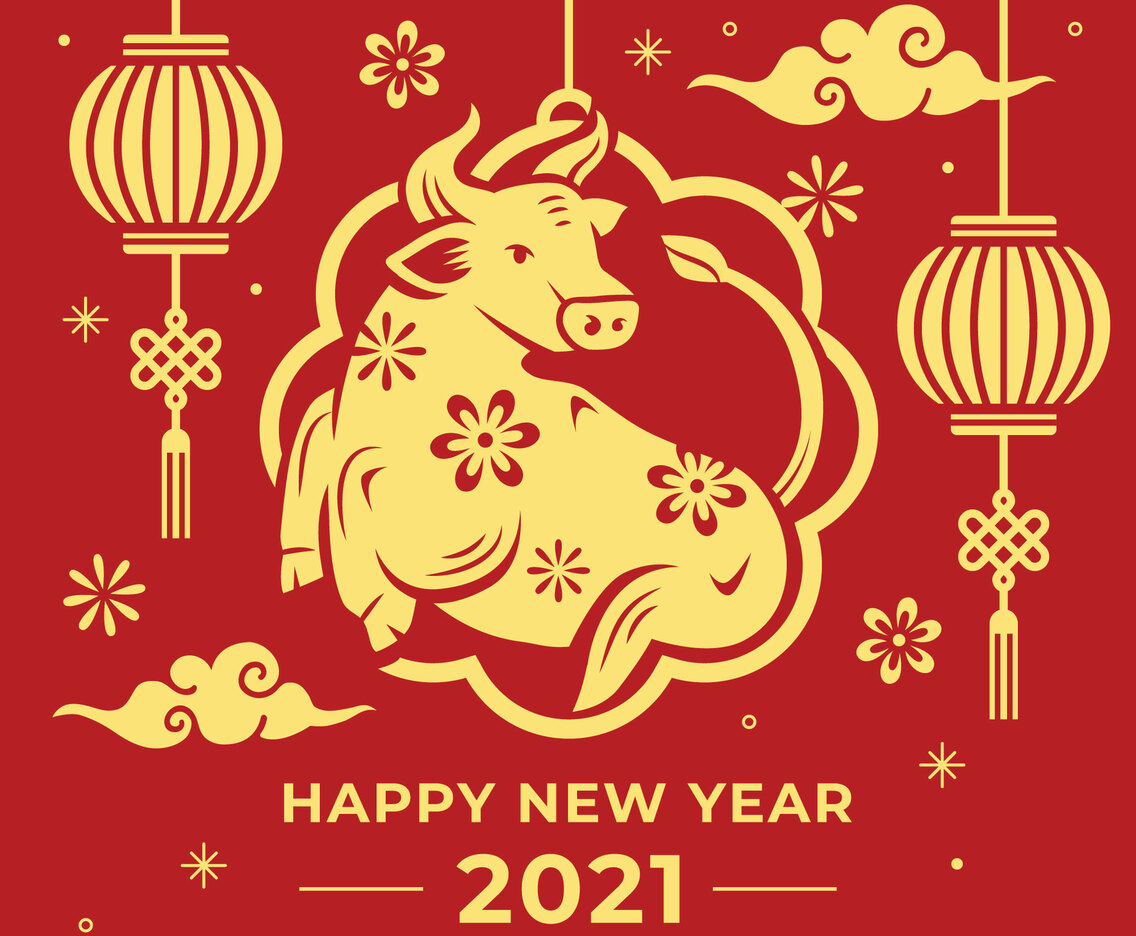 Chinese New Year 2021 Year of The Ox