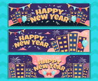 Night Party Banner for New Year