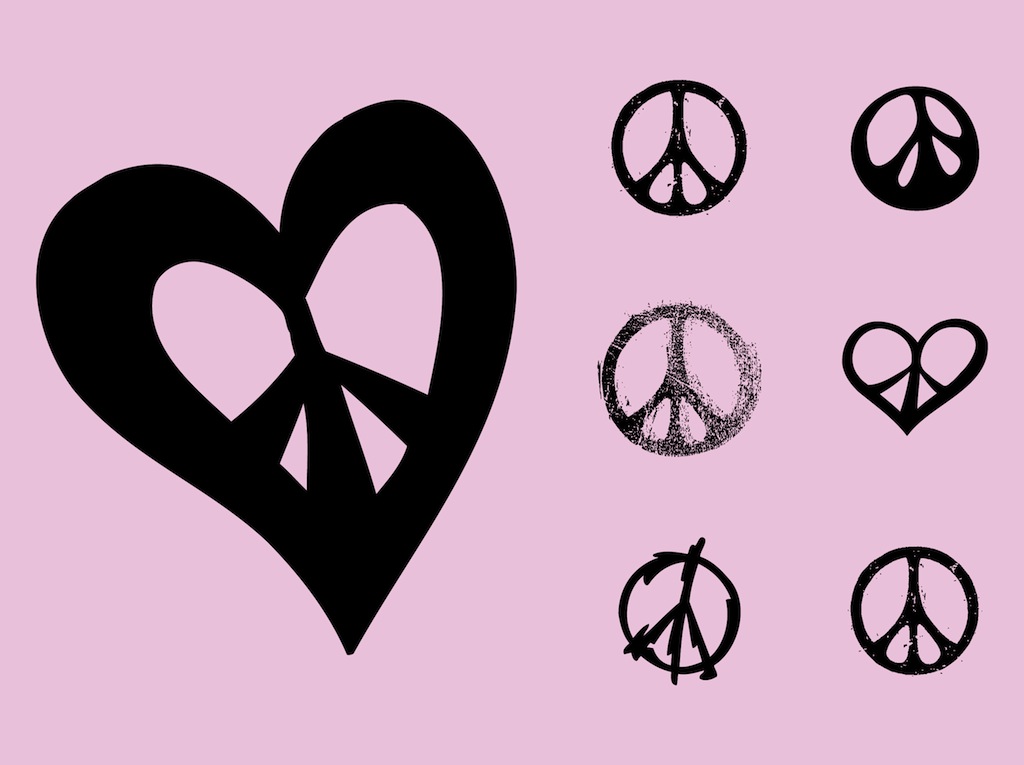 Peace Symbols Vector Art & Graphics | freevector.com