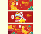 Chinese New Year The Year of Ox Gong Xi Fa Cai Banner