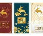Banners of Chinese New Year 2021