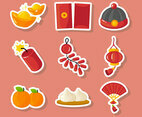 Stickers for Chinese New Year