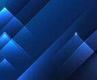 Abstract Overlapping Blue Background