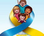World Down Syndrome Day with Little Kids Concept