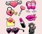 Set of Valentine Day Icons