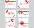 Gift Card with Red Ribbon
