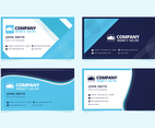 Blue Corporate Business Cards