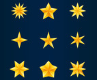 Gold Star Icon Collection