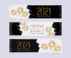Elegant New Year Banners