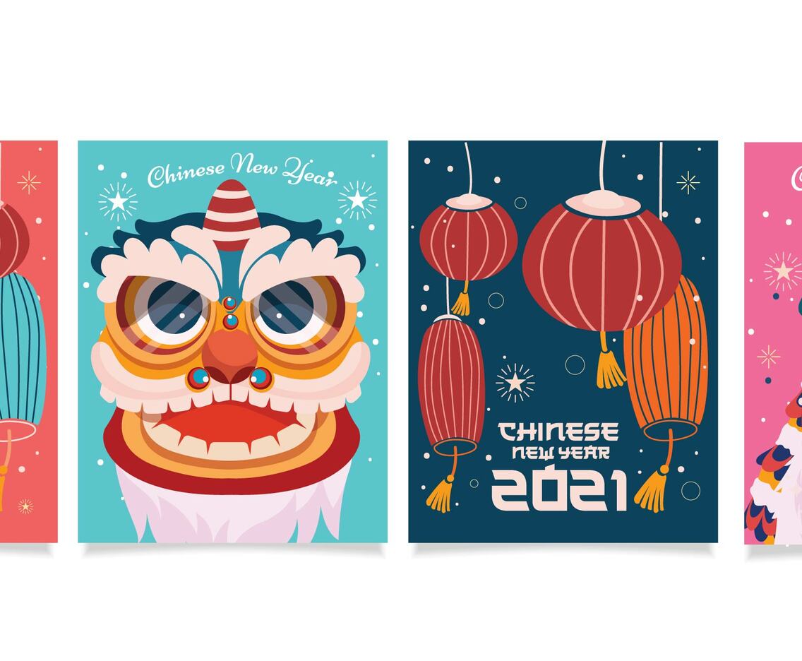 Chinese New Year Fun Card Design