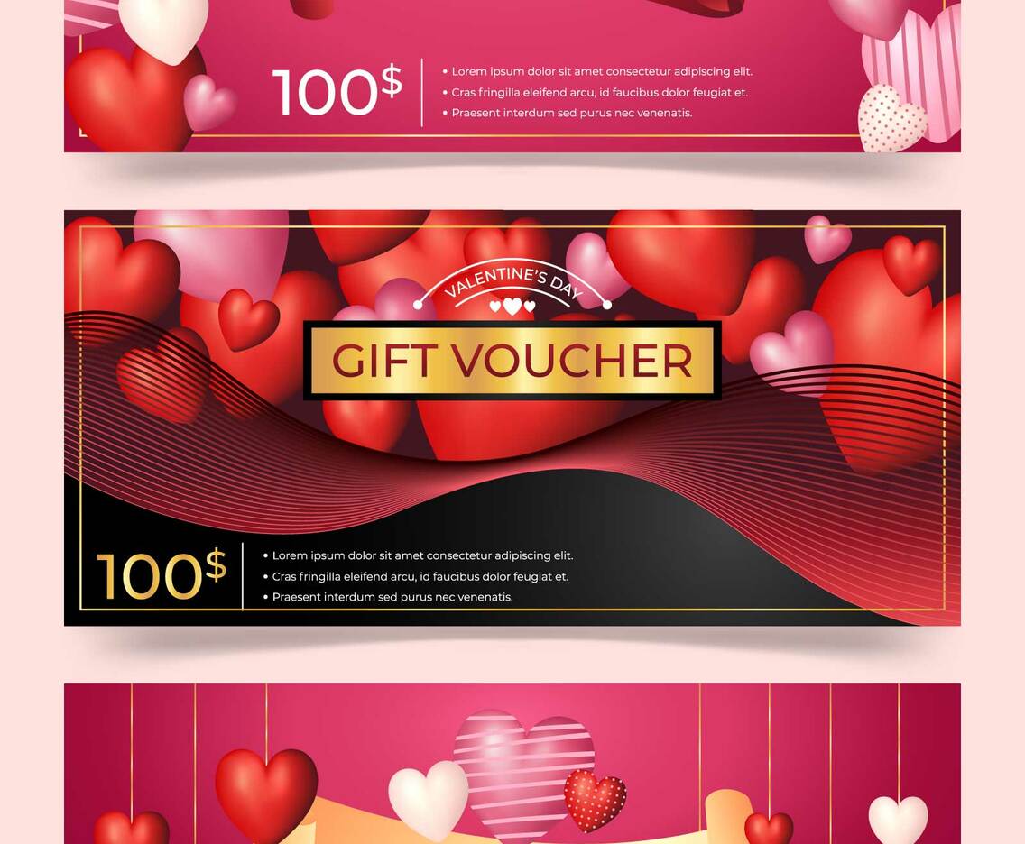 Valentine's Day Gift Vouchers