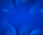 Fluid Abstract Blue Background