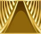 Gold Elegant Veil Luxury Abstract Background