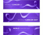 World Cancer Day Banner Set
