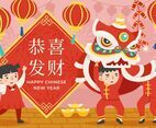Chinese New Year with Lion Dance Party