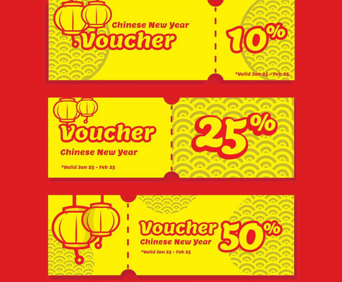 Chinese New Year Voucher Discount