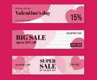 Valentines Super Sale Banner Marketing for Marketplace