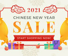 2021 Chinese New Year Sale Celebration